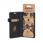 Buffalo Lommebokveske Samsung S7 Edge Svart Buffalo Lommebokveske Samsung S7 Edge Svart
