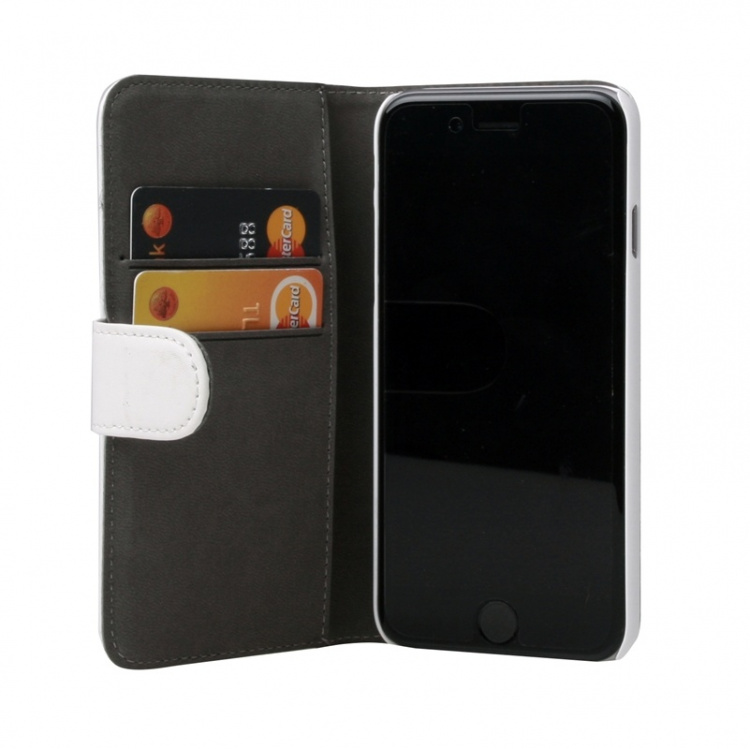 Gear Lommebokdeksel 2-i-1 Hvit - iPhone 6/6S Gear Lommebokdeksel 2-i-1 Hvit - iPhone 6/6S