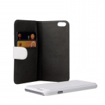 Gear Lommebokdeksel 2-i-1 Hvit - iPhone 6/6S