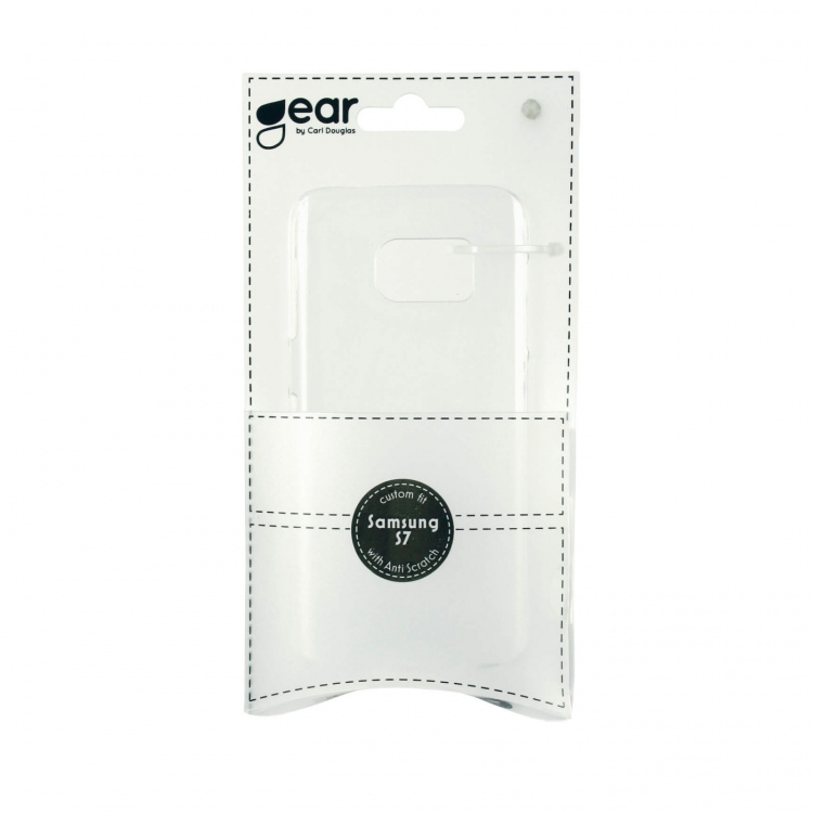 Gear Mobildeksel Transparent - Samsung S7