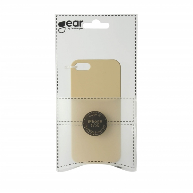 Gear Mobildeksel Beige - iPhone 5/SE