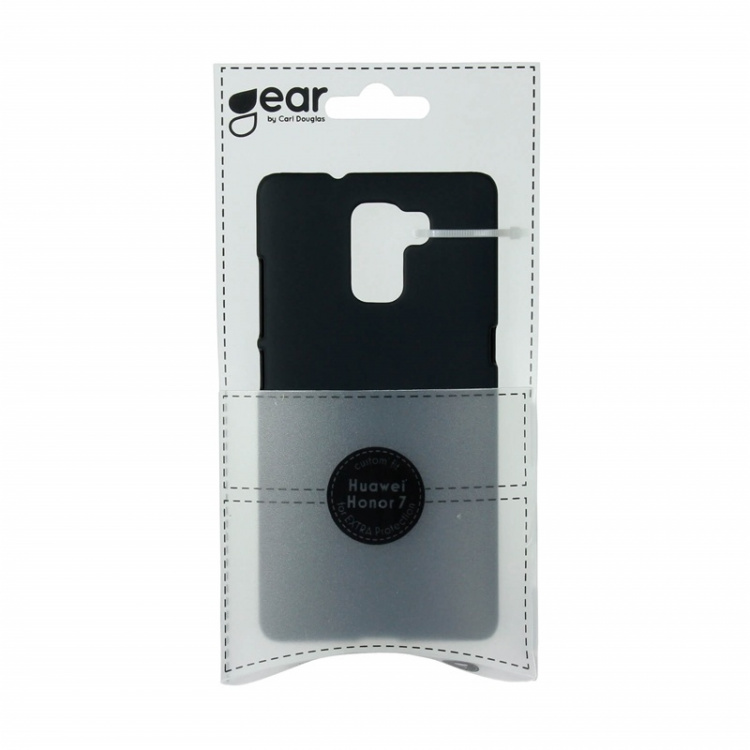 Gear Mobildeksel Svart - Huawei Honor 7