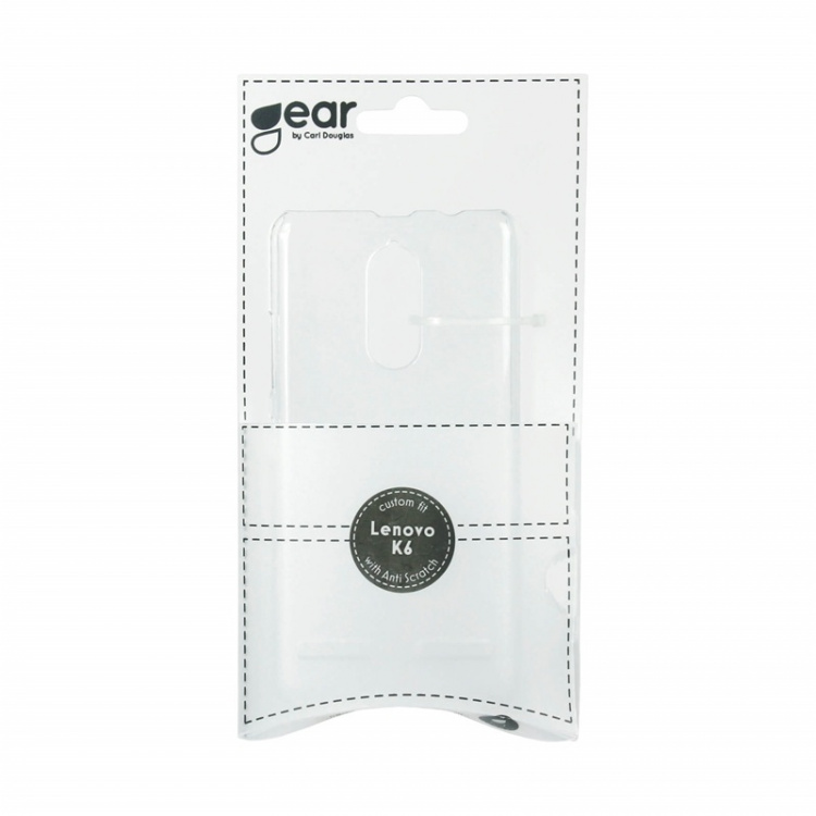 Gear Mobildeksel Transparent - Lenovo K6