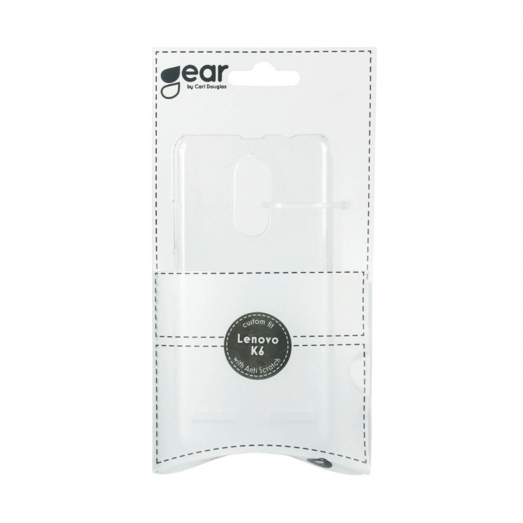 Gear Mobildeksel Transparent - Lenovo K6
