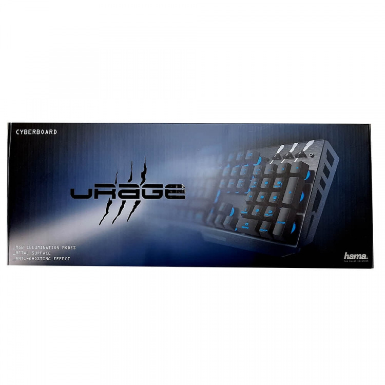 Urage Gaming Tastatur URAGE CYBERBOARD ME.G.KB Urage Gaming Tastatur URAGE CYBERBOARD ME.G.KB