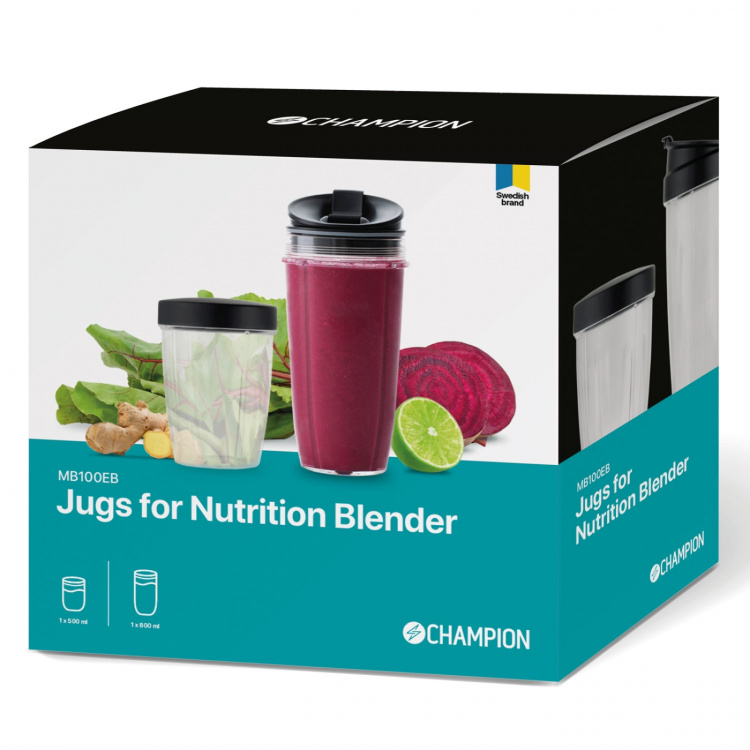 Champion Nutrition Blender Extra Bottle 2-pk MB100/NB500 Champion Nutrition Blender Extra Bottle 2-pk MB100/NB500