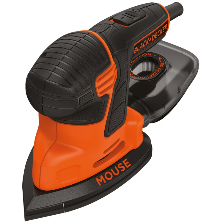 Black+Decker Slipemus 120W med tilbehør Black+Decker Slipemus 120W med tilbehør