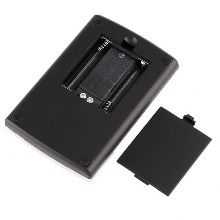 Digitalvekt i lommeformat, opp til 1000 gram, bakgrunnsbelyst