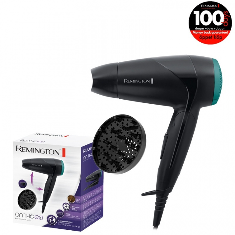 Remington Hårføner On the Go D1500 Remington Hårføner On the Go D1500