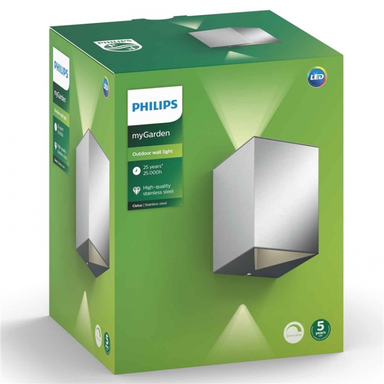Philips myGarden Cistus LED-vegglampe Philips myGarden Cistus LED-vegglampe