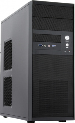 Chieftec Svart med Mesh-frontpanel, 2 x USB 3.0