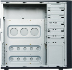 Chieftec Svart med Mesh-frontpanel, 2 x USB 3.0