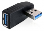 DeLOCK USB 3.0-adapter, vinklet 90° horisontalt, Type A ha-ho