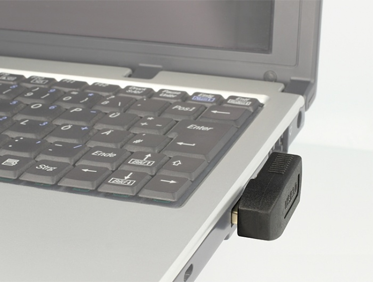 DeLOCK USB 3.0-adapter, vinklet 90° horisontalt, Type A ha-ho