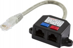 Y-kabel RJ45 TP, UTP (oskärmad)