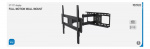 DELTACO veggfeste for TV/monitor, 37-70, maks 50 kg, 3 ledd, svart DELTACO veggfeste for TV/monitor, 37-70, maks 50 kg, 3 ledd, svart