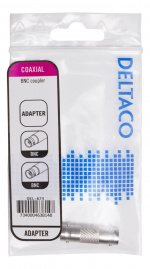 DELTACO BNC skrueterminal/kjønnsbryter, input til input DELTACO BNC skrueterminal/kjønnsbryter, input til input