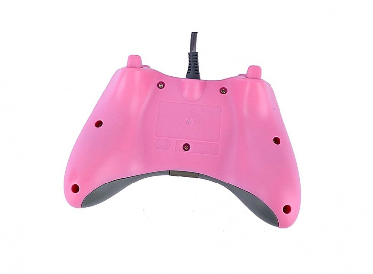 Rosa håndkontroll for Xbox 360