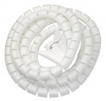 DELTACO Kabelavslutter i nylon, 25 mm diameter, verktøy inkludert, 2,5 m, hvit DELTACO Kabelavslutter i nylon, 25 mm diameter, verktøy inkludert, 2,5 m, hvit