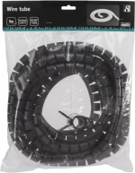 DELTACO Kabelbinder i nylon, 25 mm diameter, inkludert verktøy, 5 m, svart DELTACO Kabelbinder i nylon, 25 mm diameter, inkludert verktøy, 5 m, svart