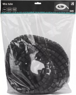 DELTACO Kabelbinder i nylon, 25 mm diameter, inkludert verktøy, 10 m, svart DELTACO Kabelbinder i nylon, 25 mm diameter, inkludert verktøy, 10 m, svart