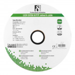 DELTACO U/FTP Cat6a installasjonskabel, 100m trommel, 500MHz, LSZH, hvit DELTACO U/FTP Cat6a installasjonskabel, 100m trommel, 500MHz, LSZH, hvit