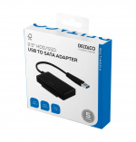 DELTACO USB 3.0 til SATA 6GB/s adapter, for 2,5