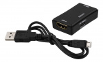 HDMI-forlenger, Ultra HD30/60Hz, 25m, HDCP 2.2, svart HDMI-forlenger, Ultra HD30/60Hz, 25m, HDCP 2.2, svart