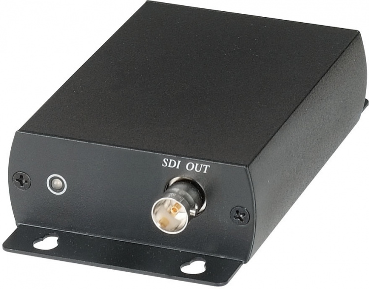 Signalkonverter, fra HDMI til SDI, BNC, PAL/NTSC/720p/1080p, svart
