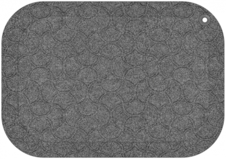 StandUp ORIGINAL, Ergonomisk ståmatte, dempende, svart