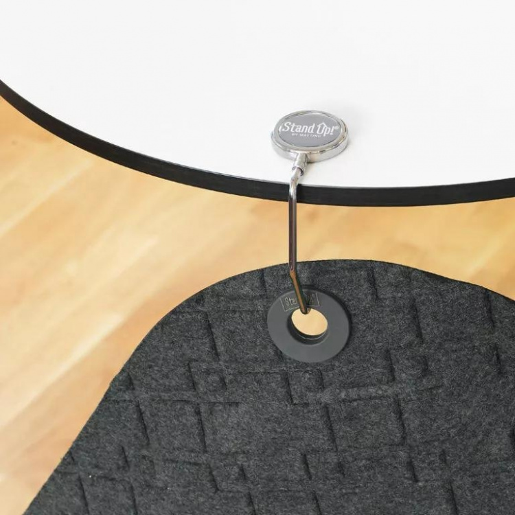 Matting StandUp Hook, krok for oppheng av StandUp-matte, sølv