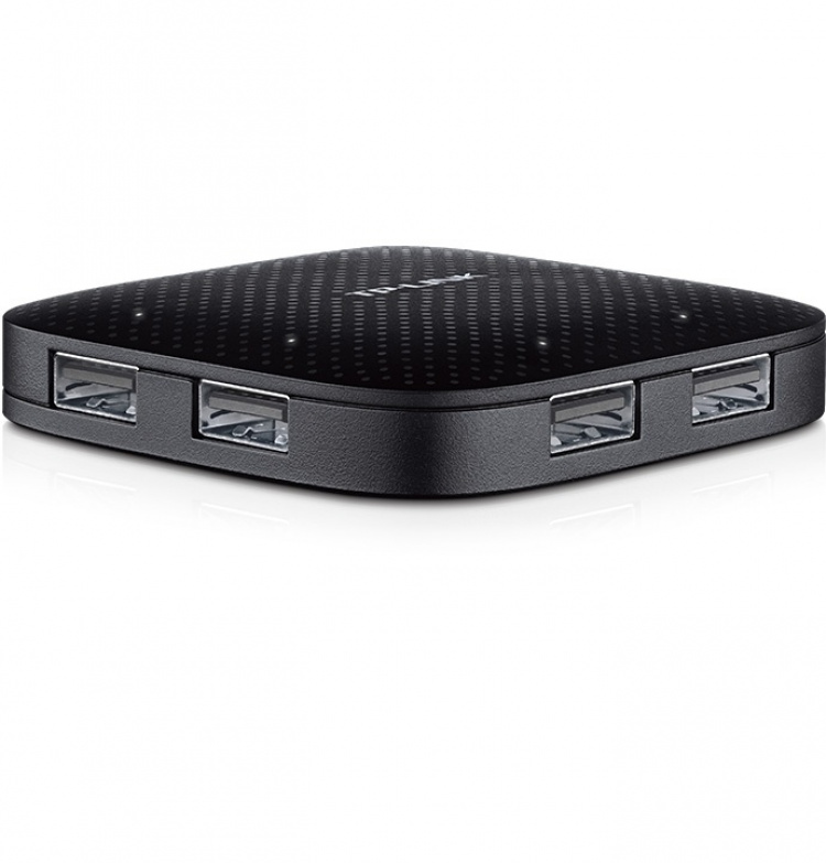 TP-LINK UH400 - USB-hub med fire USB 3.0-porter TP-LINK UH400 - USB-hub med fire USB 3.0-porter