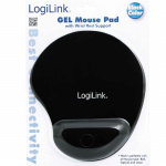 LogiLink Musematte med håndleddstøtte Gel