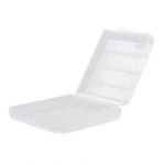 Oppbevaringsboks for batterier (AA/AAA)