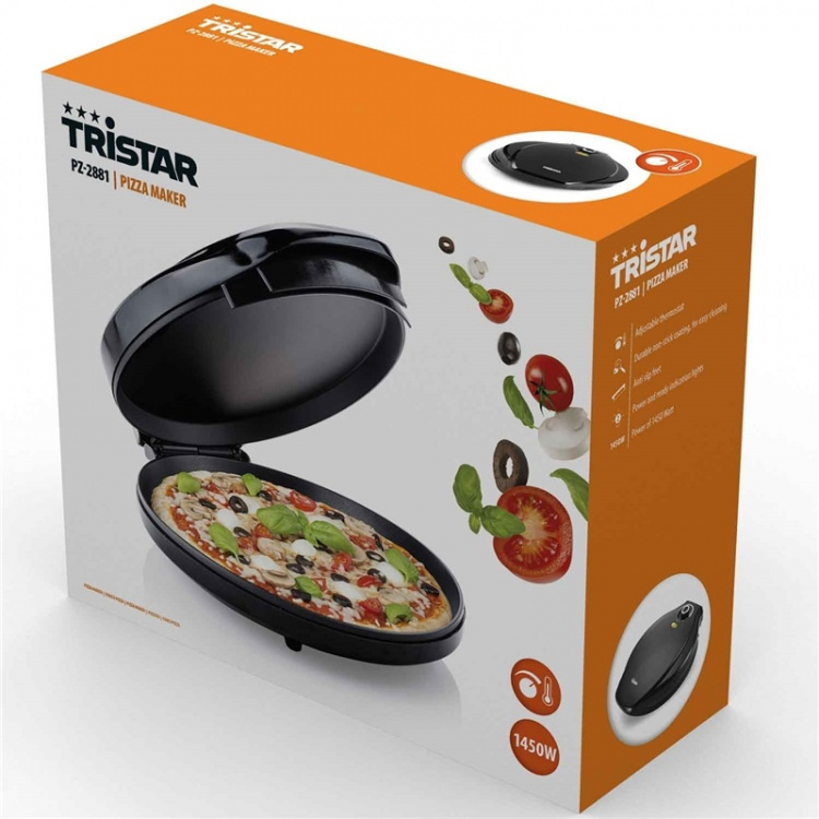 Tristar Pizzabaker svart Tristar Pizzabaker svart