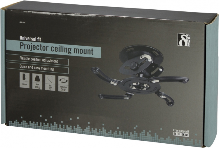 DELTACO, Takmontering (ARM-500)