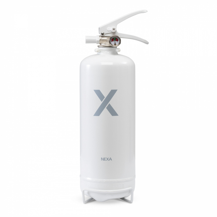 Nexa brandsläckare, 2 Kg ABC-pulver (Vit) Nexa brandsläckare, 2 Kg ABC-pulver (Vit)