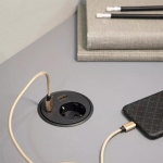 powerdot Satellitt PD13 - satellitt, 1x CEE 7/4, HDMI, USB, svart powerdot Satellitt PD13 - satellitt, 1x CEE 7/4, HDMI, USB, svart