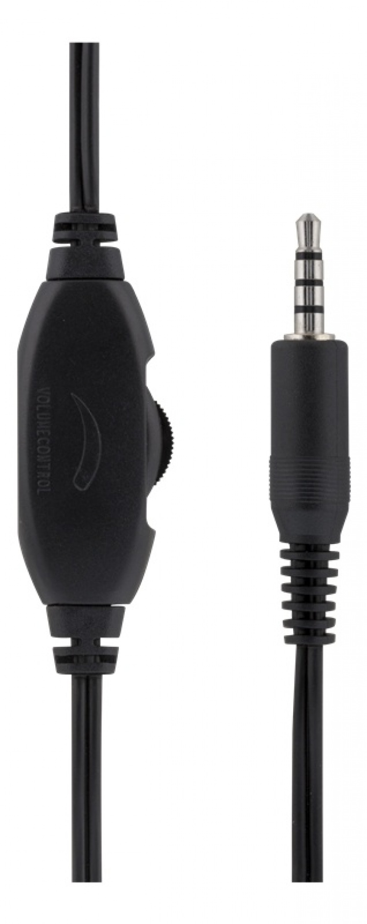 DELTACO Stereoheadset, 30 mm element, 3,5 mm minikabel (4-pinners), svart DELTACO Stereoheadset, 30 mm element, 3,5 mm minikabel (4-pinners), svart