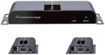 1X2 HDMI Extender Splitter over CAT6/6a/7 40m med IR-pass-back 1X2 HDMI Extender Splitter over CAT6/6a/7 40m med IR-pass-back