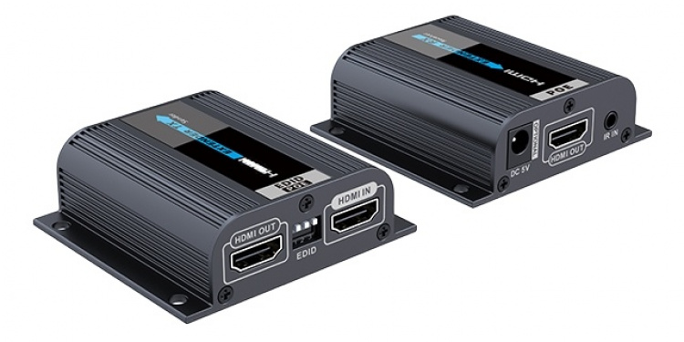 40 m HDMI-forlenger over nettverkskabel med EDID 40 m HDMI-forlenger over nettverkskabel med EDID