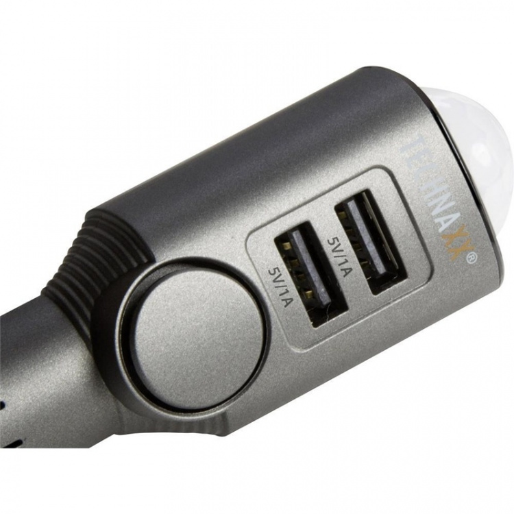 Technaxx Bilalarm + billader svart Technaxx Bilalarm + billader svart