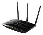 TP-LINK AC1200 trådløs VDSL/ADSL-modemruter, 5 GHz 867 Mbps, svart TP-LINK AC1200 trådløs VDSL/ADSL-modemruter, 5 GHz 867 Mbps, svart