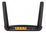 TP-Link wireless 3G/4G ruter, 2,4GHz, 300Mbps, 4xLAN/WAN, svart