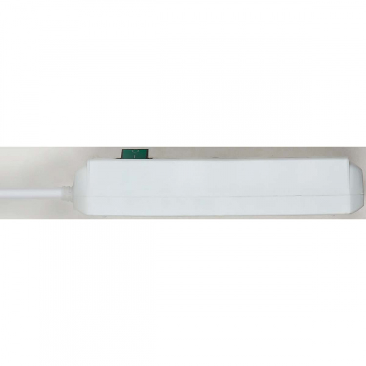 brennenstuhl Extension socket Eco-Line 3-Vei 3.00 m Hvit - Beskyttende Kontakt TYPE F