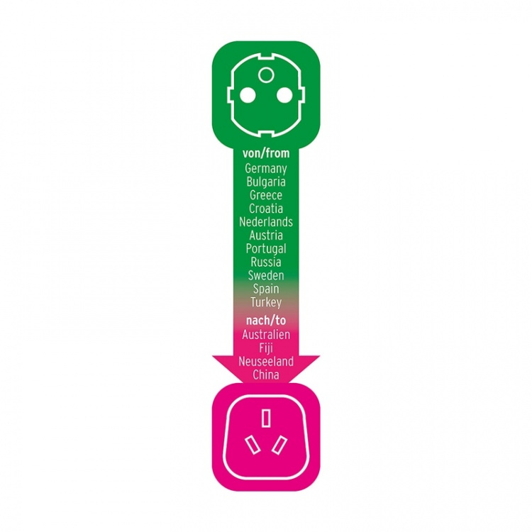 brennenstuhl Reise Adapter Europa-till-Australia Earthed brennenstuhl Reise Adapter Europa-till-Australia Earthed