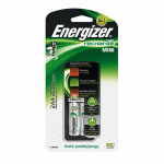 Energizer NiMH batterilader AA / AAA | 1.2 V DC | 2x AA/LR6 | Euro | Energitype for batteri: AA | Sort