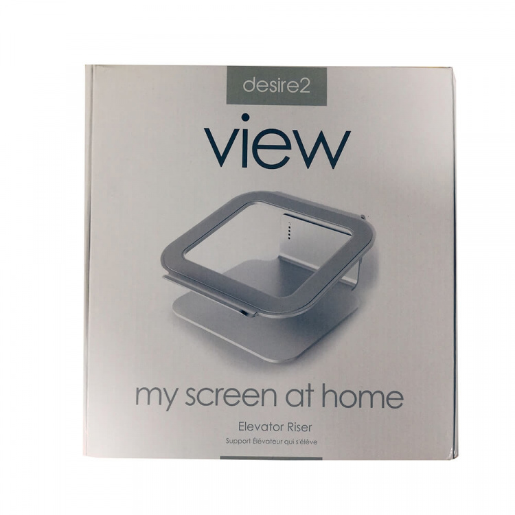 Desire2 Laptopstativ Riser Elevator Justerbar Universal Sølv Desire2 Laptopstativ Riser Elevator Justerbar Universal Sølv