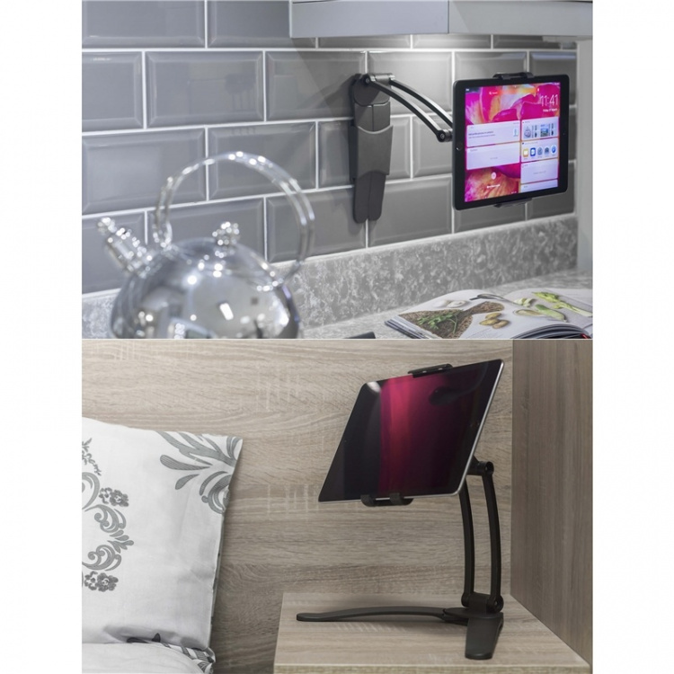 Desire2 Tablet Holder 2-in-1 Wall and Portable up to 11.0