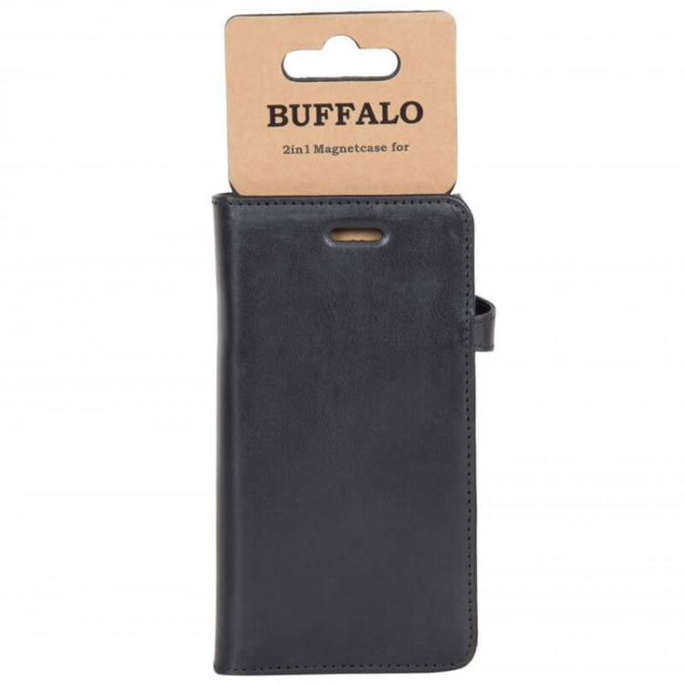 Buffalo Lommebokveske Samsung S9 Plus Svart Buffalo Lommebokveske Samsung S9 Plus Svart
